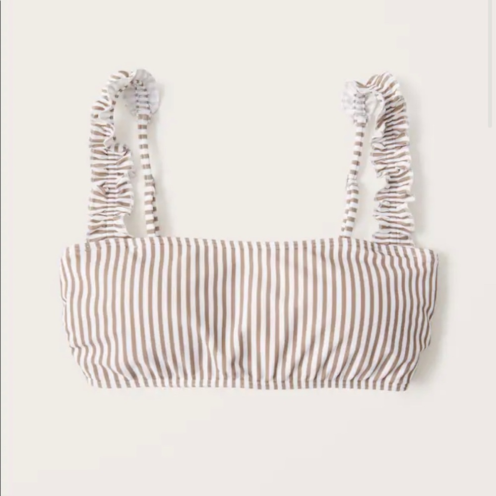 Abercrombie & Fitch bikini top ruffle strap
